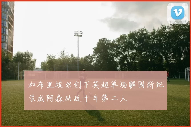 加布里埃尔创下英超单场解围新纪录成阿森纳近十年第二人
